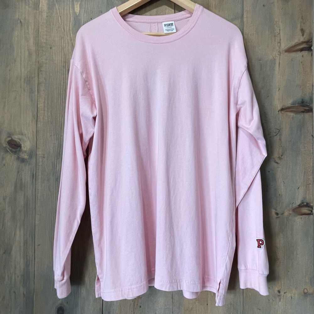 Victoria’s Secret Pink Brand Long Sleeve Pink Casual Top